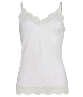 Est'seven Tesset Top Tops Creme Tesset Top Creme