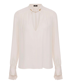 Elisabetta Franchi  Blouses Ecru Ca03037e2