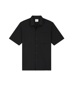 ØlÅf Nylon Ss Blouses Zwart M160304