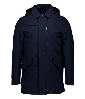 Woolrich Barrow Mac Windjacks Donkerblauw Cfwoou0792mrut3496