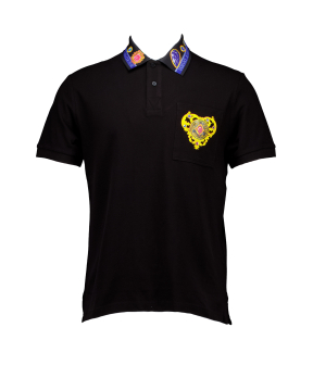 Versace Jeans  Polos Zwart 76gagt11 Cj01t