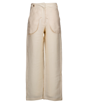 Munthe Mormadina Pantalons Creme 241-1402-24104