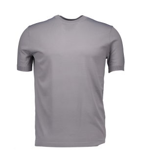 Genti Round Ss T-shirts Grijs K9126-1260