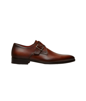 Reinhard Frans  Gespschoenen Cognac Ny24