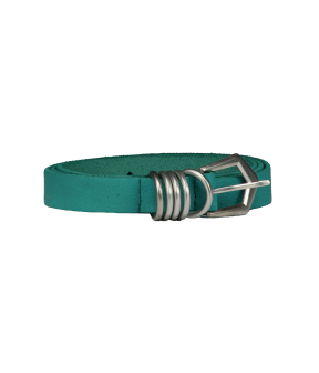 Est'seven City Belt Leren Riemen Blauw City Belt - Atlantis