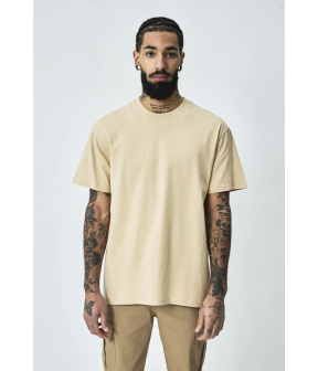 Defaut Paris Premium Basic T-shirt T-shirts Beige Bm1679