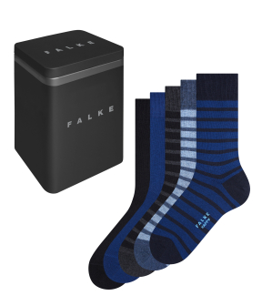 Falke Happy Box Sokken Blauw 13071/0010