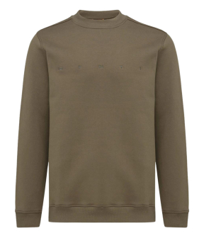 Genti Crewneck Sweaters Groen J1113-3229