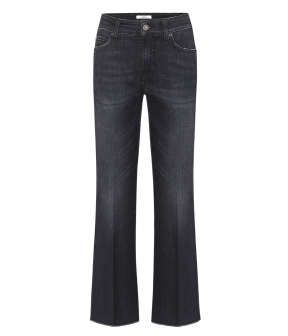 Cambio Francesca Keileinsatz Jeans Zwart 9226 0067 34