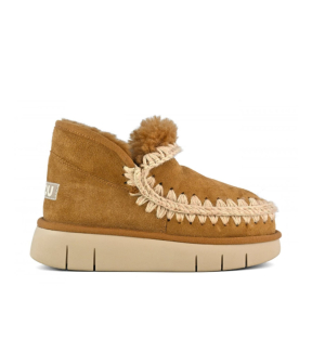 Mou Eskimo Bounce Sneaker Pantoffels Cognac Mu.fw531009a