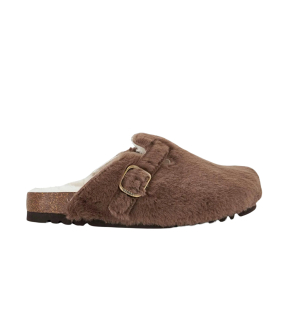 Scholl Footwear  Pantoffels Taupe Fae New F Synfurg