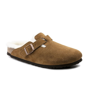 Birkenstock Boston Leve Slippers Cognac Boston Leve