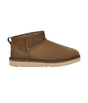 Ugg M Classic Ultra Mini Enkellaarzen Bruin 1137391