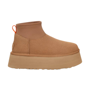 Ugg W Classic Mini Dipper Enkellaarzen Cognac 1168170