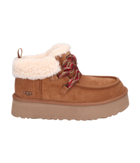 Ugg W Funkarra Cabin Cuff Sneakers Cognac 1143954