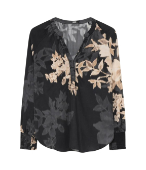 Gustav Annsofie Blouses Zwart 54618 7353