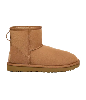 Ugg W Classic Mini Ii Enkellaarzen Cognac 1016222