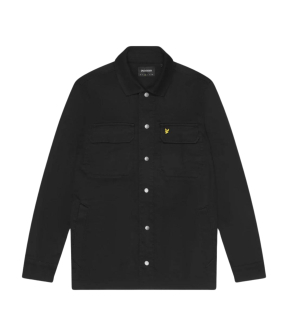 Lyle&scott Bedford Cord Overshirt Overshirts Zwart Lw2105v