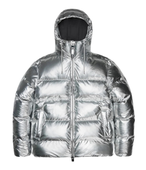 Rains Alta Puffer Jacket W3t3 Regenjas Zilver 15120