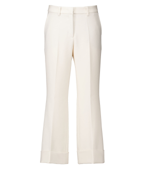 Cambio France Cropped Pantalons Creme 6316 0371 00