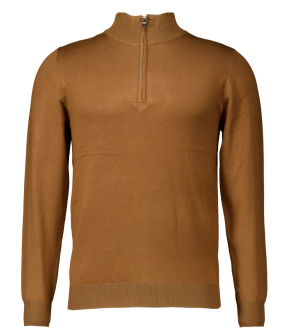 Defaut Paris Knitwear Half-zip Sweater Truien Camel M606