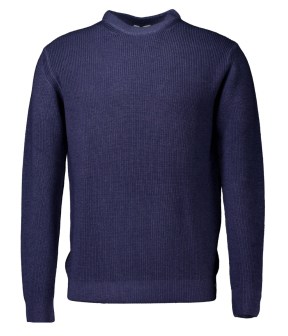 Gentiluomo Round Ls Truien Blauw K1082-248