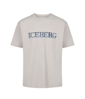 Iceberg  T-shirts Lichtgrijs 24ei1p0f0756307