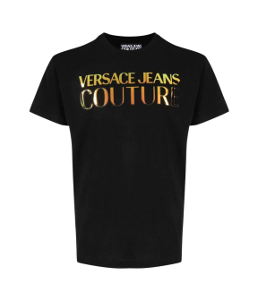 Versace Jeans  T-shirts Zwart 74gahg06 Cj00g G89