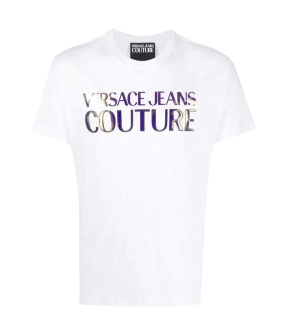 Versace Jeans  T-shirts Wit 74gahg06 Cj00g G03