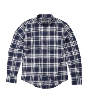 Butcher Of Blue Robbins Big Check Lange Mouw Overhemden Blauw Robbins Big Check Alaska Blue