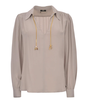 Elisabetta Franchi  Blouses Grijs Cat3041e2