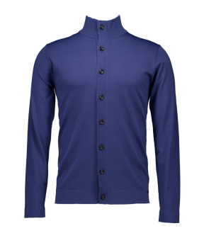 Genti Cardigan Buttons Ls Vesten Blauw K9082-260