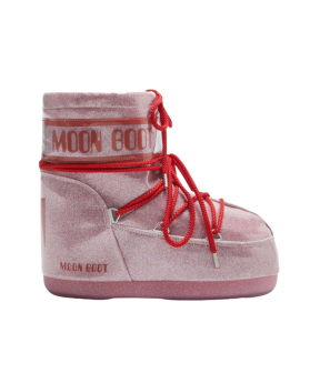 Moon Boot Icon Low Glitter Boots Roze Icon Low Glitter 003