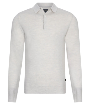 Cavallaro Merino Polo Ls Polos Creme 116245020