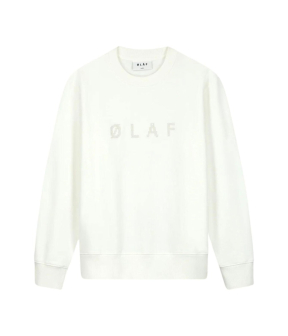 ØlÅf Cross Stitch Sweaters Wit M170203