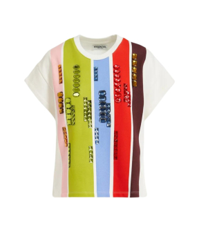 Essentiel Antwerp Foam T-shirts Off White Foam