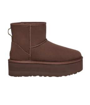 Ugg W Classic Mini Platform Enkellaarzen Bruin 1134991