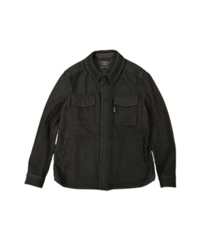 Butcher Of Blue Chop Twill Overshirts Groen Chop Twill Overshirt Oak Green