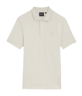 Lyle&scott Tonal Eagle Polo Shirt Polos Beige Sp400ton