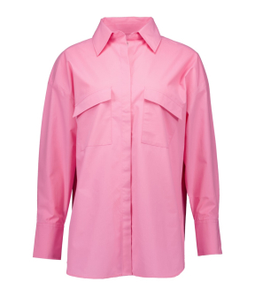 The Perfect Slanted Pckts Blouses Roze Slanted Pckts