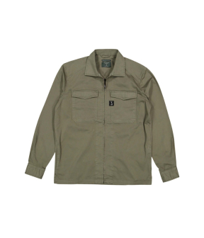 Butcher Of Blue Surface Overshirts Groen Surface Overshirt - Forest Green  M2316005