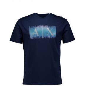 Armani Exchange  T-shirts Donkerblauw 3dztjg Zjbyz