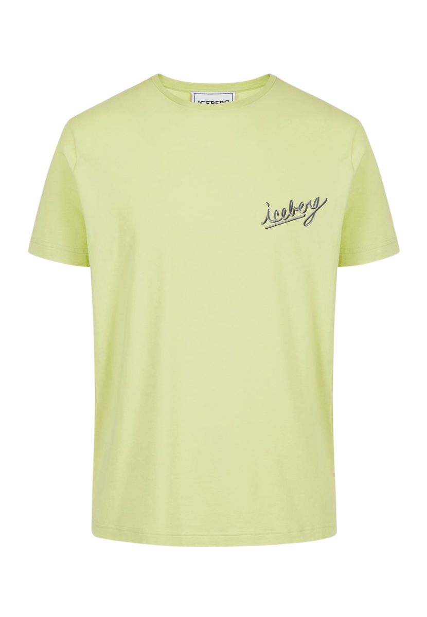 Iceberg Shirt Lime maat S t-shirts lime