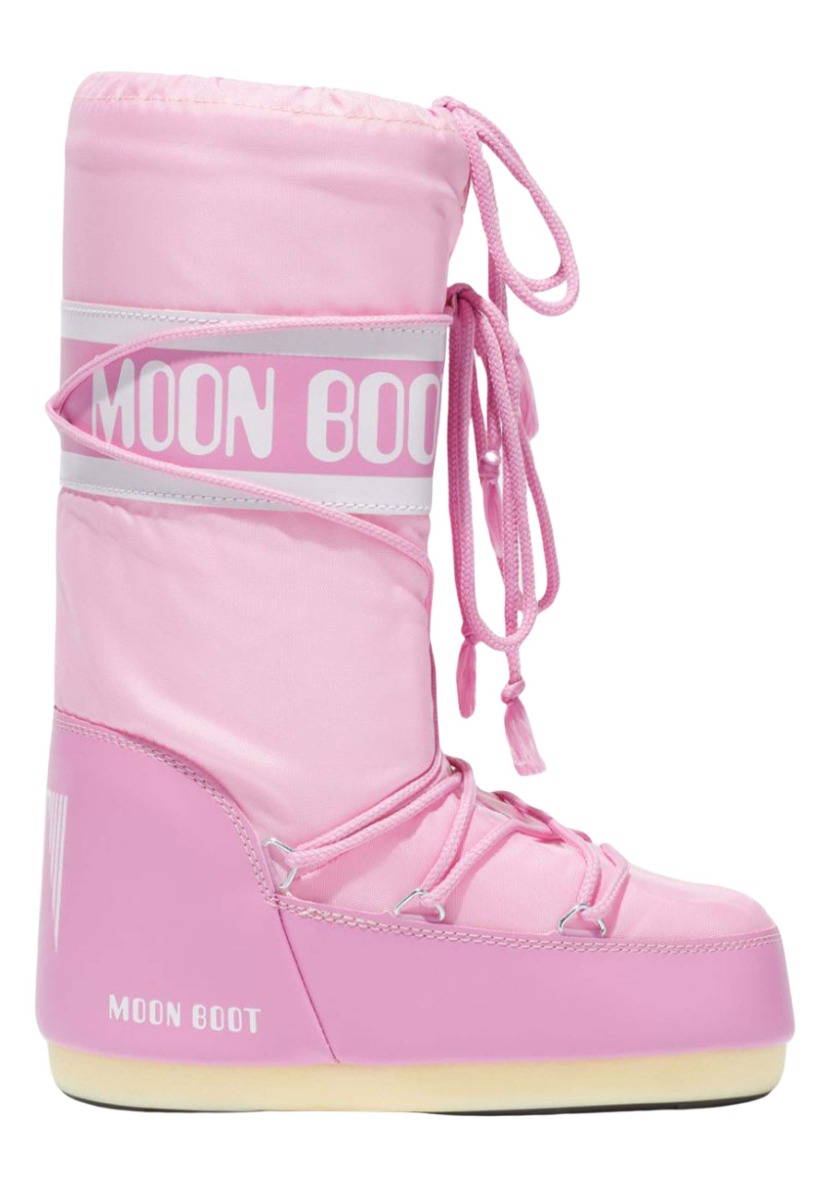 Moon Boot Icon nylon snow boots roze Dames maat 39/41