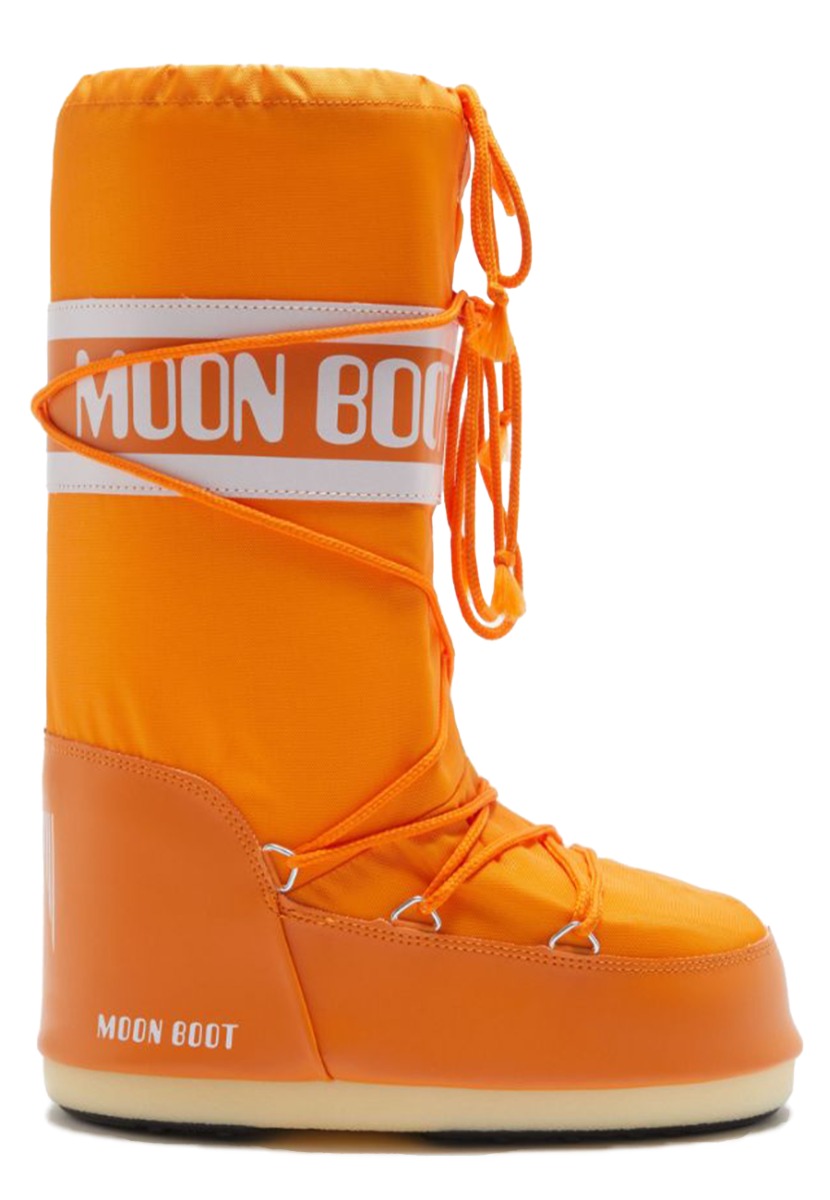 Moon Boot Icon nylon snow boots oranje Dames maat 35/38