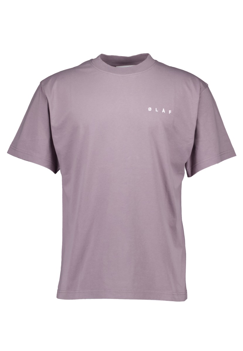 ØLÅF Shirt Grijs maat XL Pixelated face tee t-shirts grijs