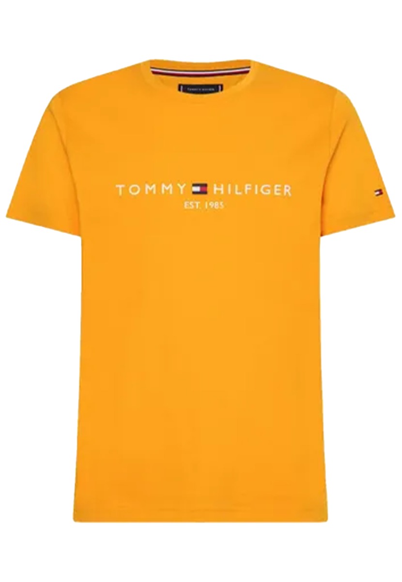 Tommy Hilfiger T-Shirt Geel Heren maat XS