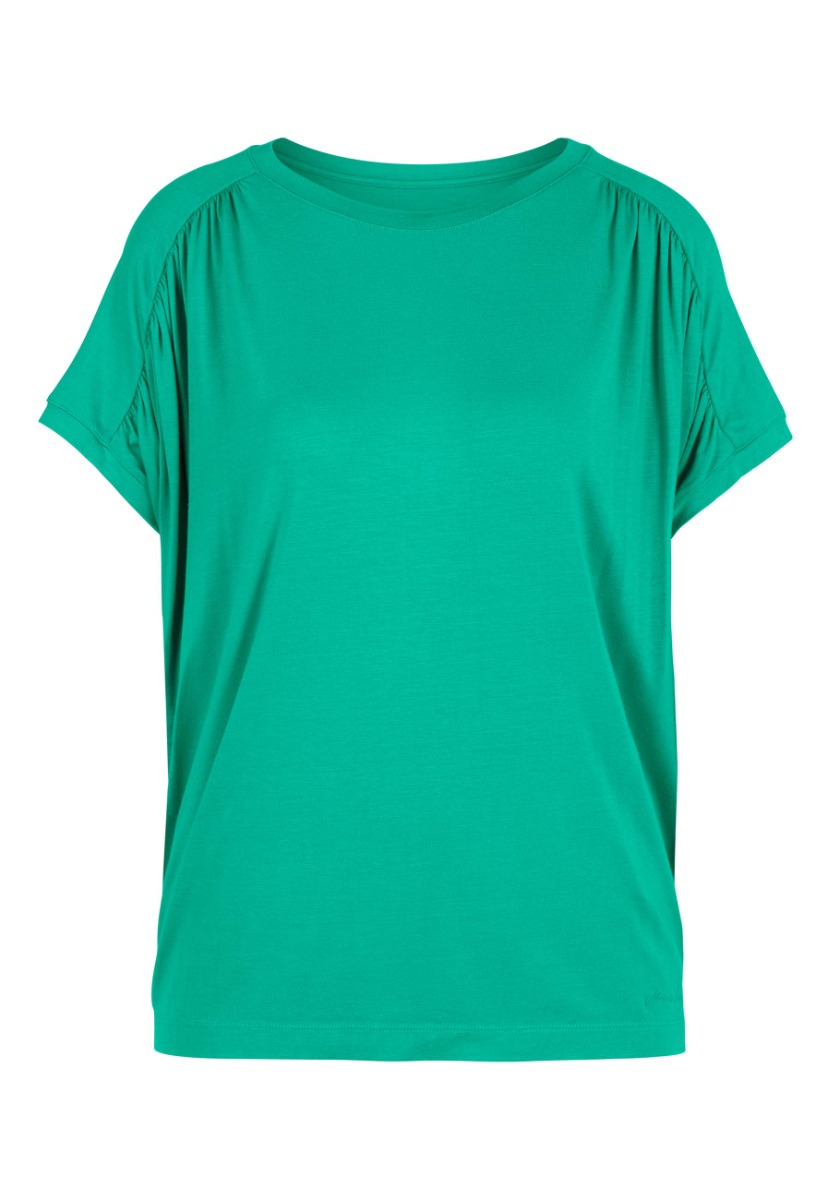 Marccain Shirt Groen Viscose maat 36 t-shirts groen